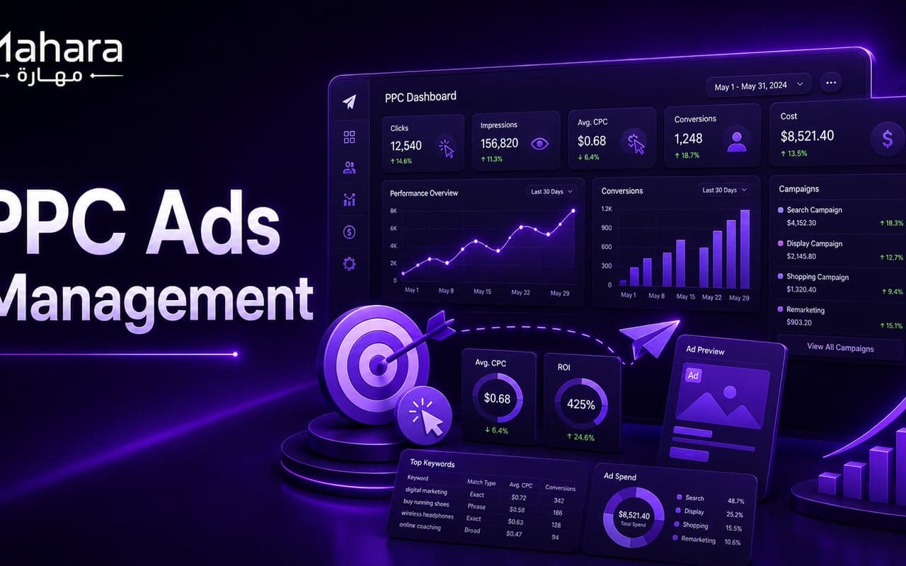 إدارة إعلانات PPC