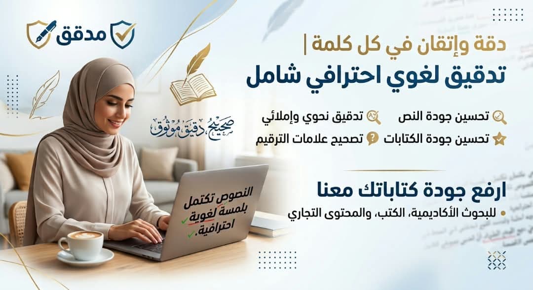 سأدقق نصك لغويًا و إملائيًا و أعيد صياغته بأسلوب احترافي