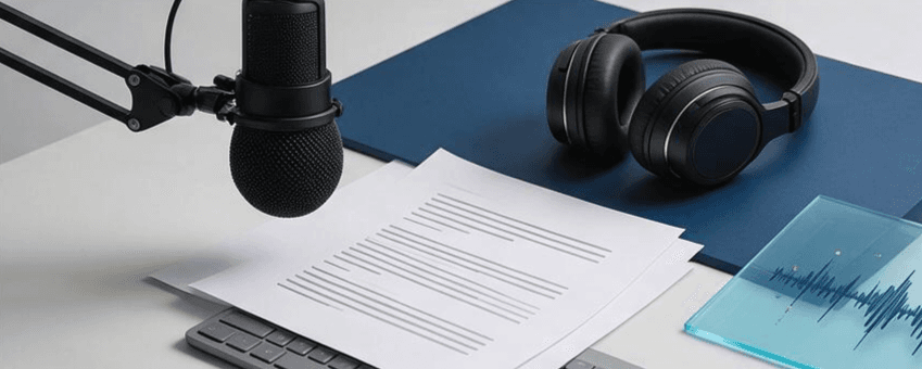 تفريغ صوتي احترافي للملفات الصوتية والمقاطع
