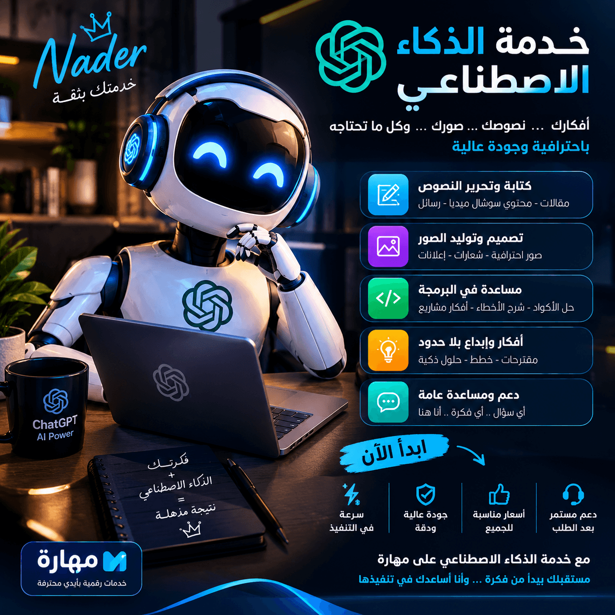كتابة إعلانات احترافية للسوشال ميديا