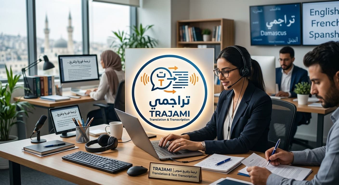 ترجمة احترافية وتفريغ نصوص وصوتيات