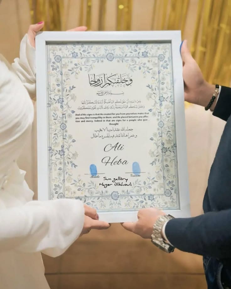 تنسيق لوحات زفاف