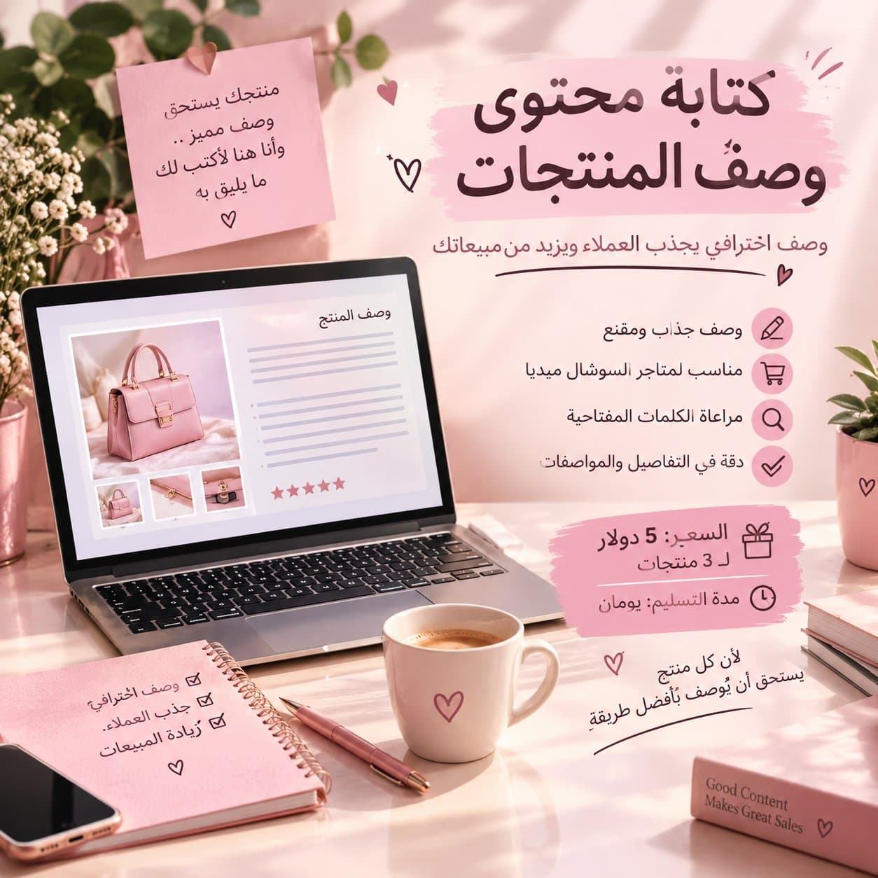 سأكتب لك وصفاً جذاباً ومرتباً لمنتجات متجرك..