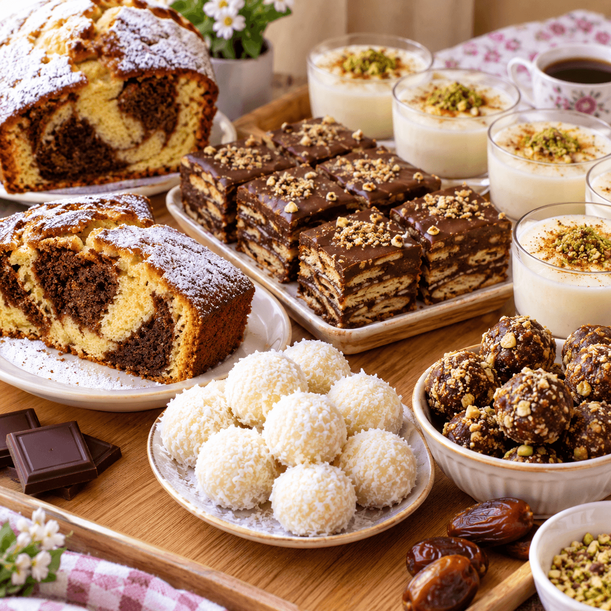 🍰 حلويات منزلية سهلة واقتصادية