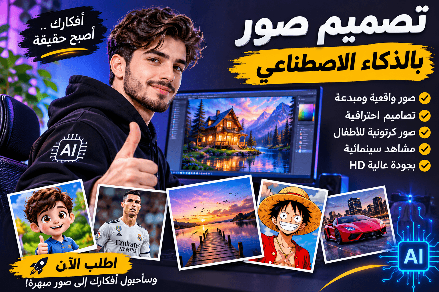 واكتب: إنشاء صور إبداعية باستخدام الذكاء الاصطناعي