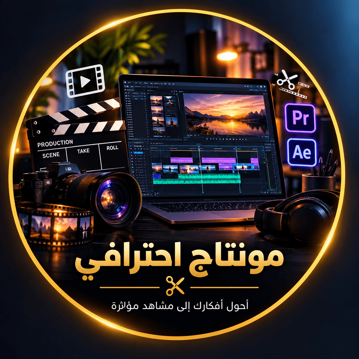 مونتاج فيديو احترافي