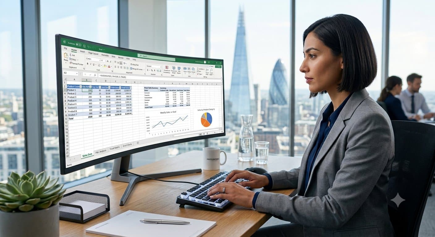 إدخال بيانات من Word و PDF والصور إلى Excel باحترافية