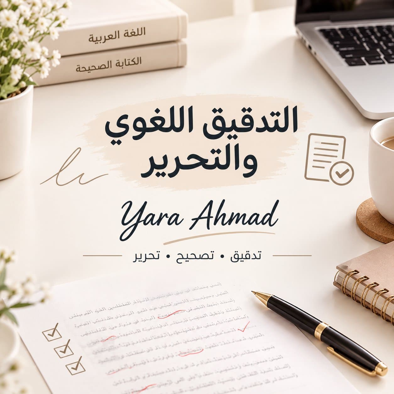 تدقيق لغوي وتحرير احترافي للنصوص العربية