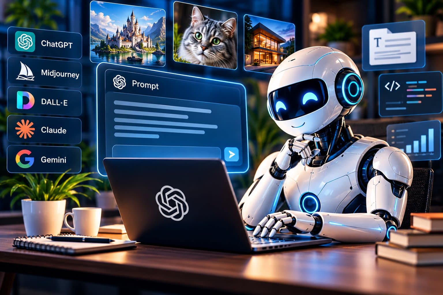 أرسل فكرتك فقط، وسأجهز لك Prompt احترافيًا جاهزًا للاستخدام