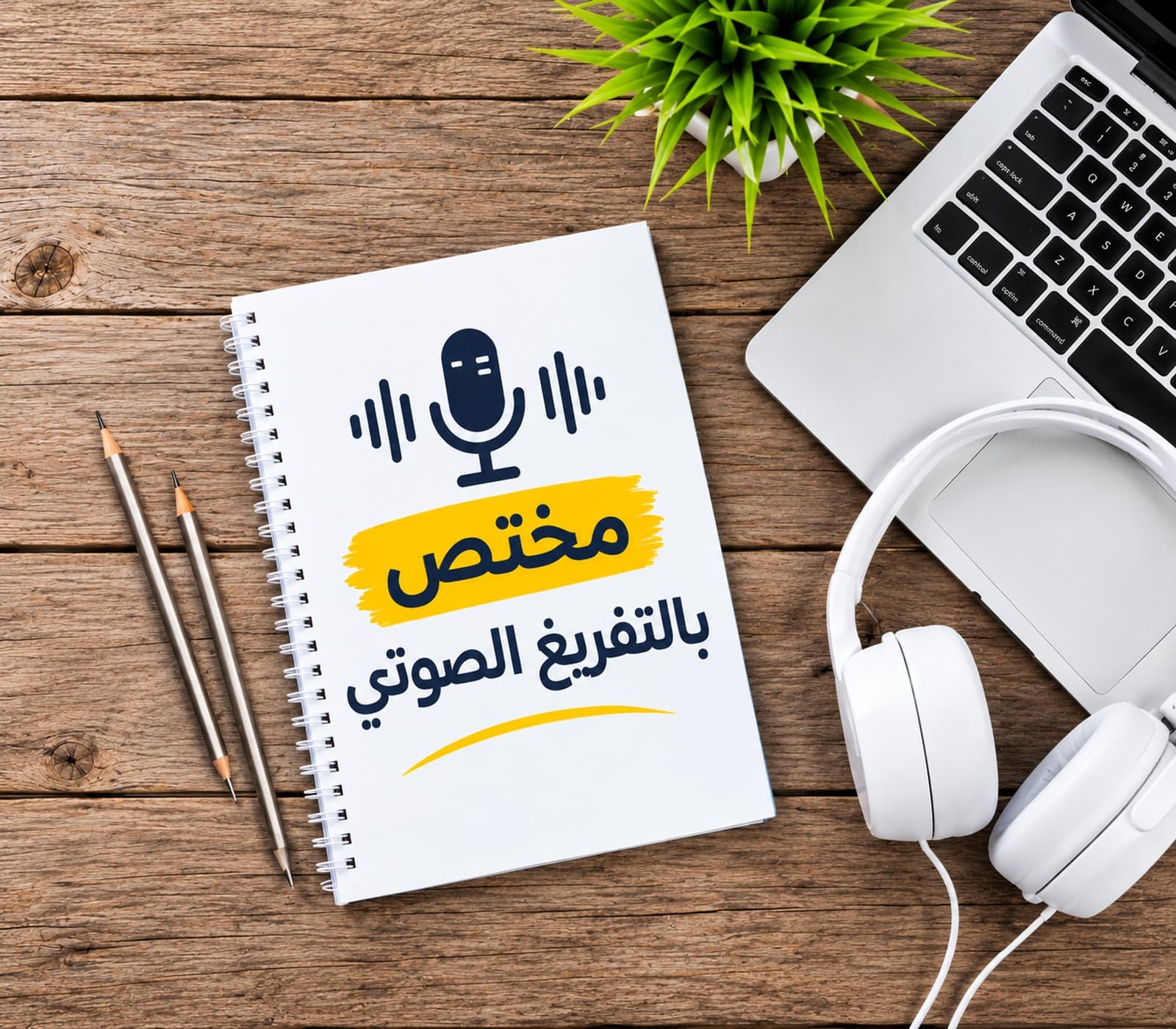 تفريغ صوتي احترافي وكتابة محتوى عربي جذاب للوسائط الاجتماعية