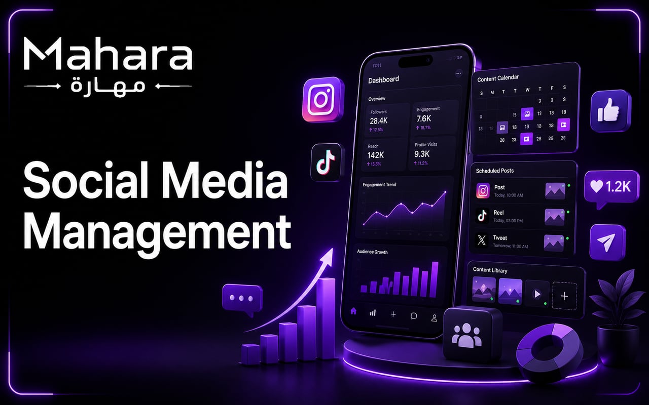 انشاء صفحات السوشيال والايميلات
