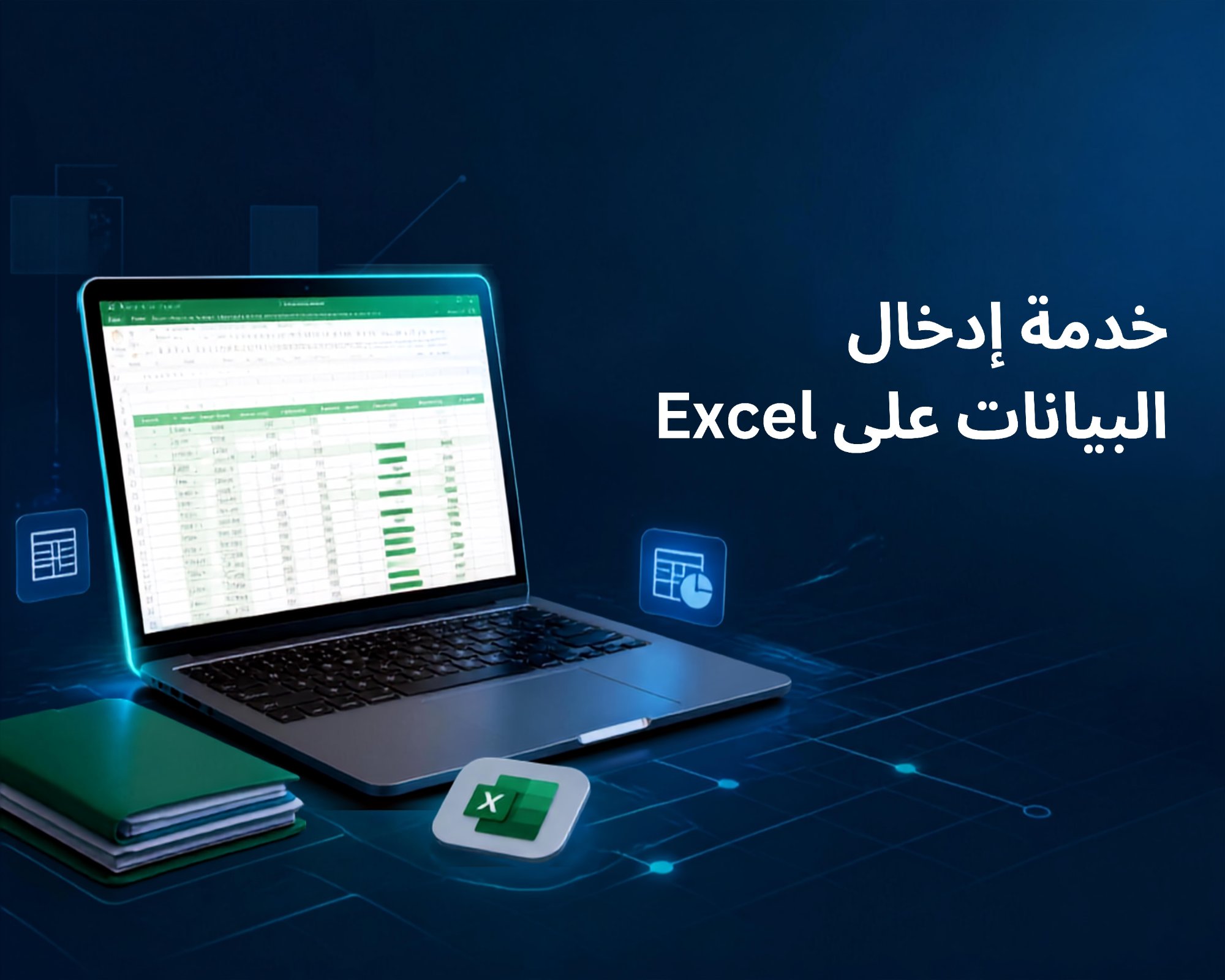 إدخال وتنسيق وتنظيم البيانات على Excel وتحويل البيانات من PDF وWord والصور إلى جداول Excel بشكل دقيق ومرتب