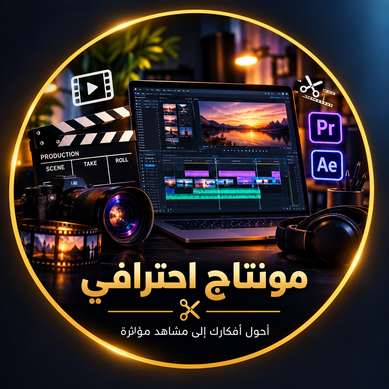 مونتاج فيديو احترافي