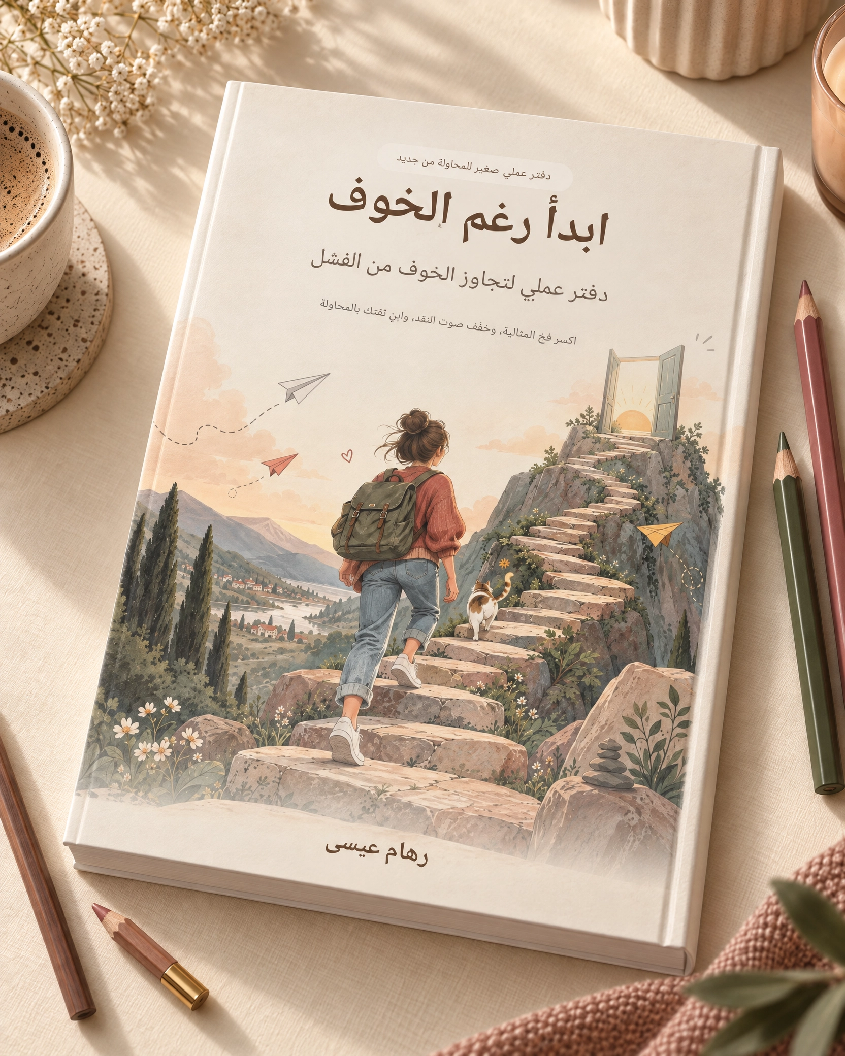 ابدأ رغم الخوف | دفتر عملي لتجاوز الخوف من الفشل وبناء الثقة