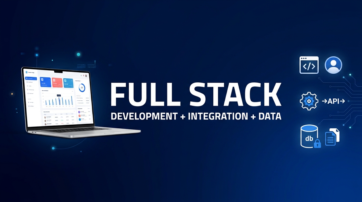 أبني لك موقع أو تطبيق ويب Full Stack من الواجهة حتى قاعدة البيانات