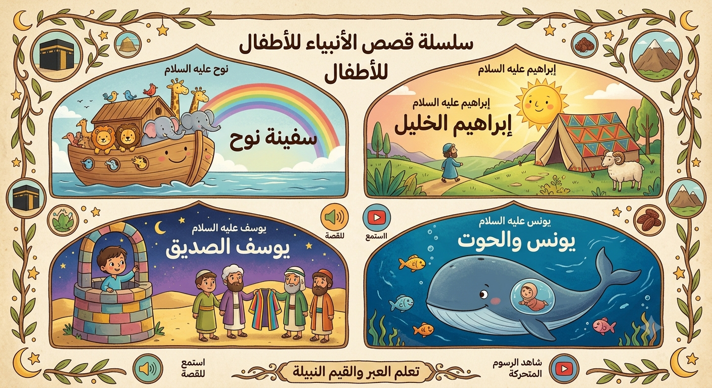نموذج تصميم محتوى ديني تعليمي للأطفال