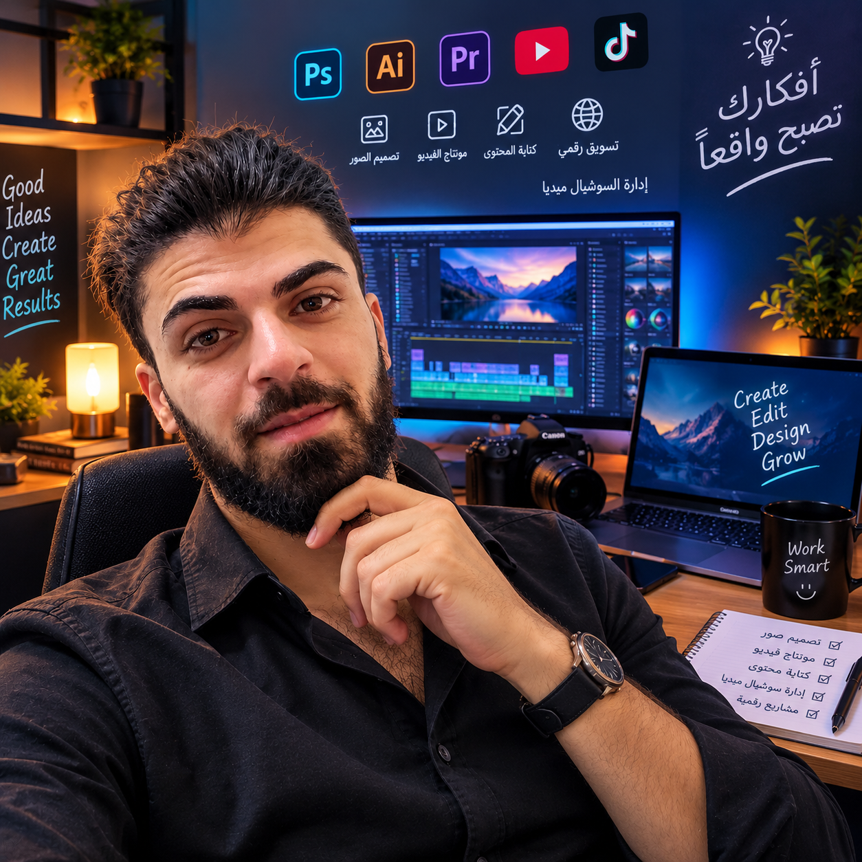 نموذج عمل لـ Osama ia